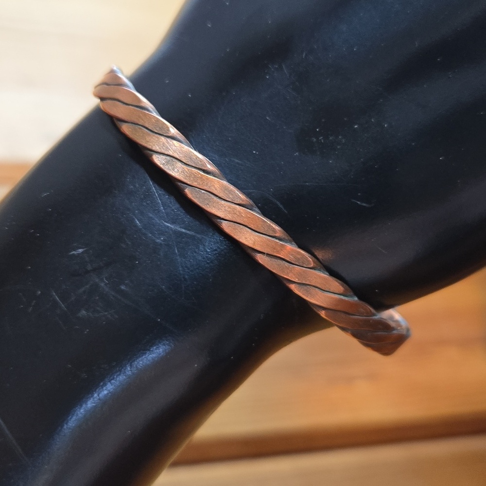 Copper Cuff Bracelet Size 7